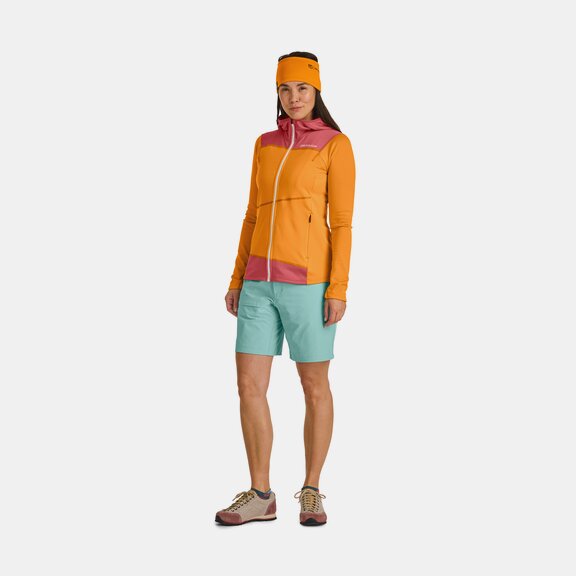 ORTOVOX FLEECE LIGHT HOODY W Hoodies ORTOVOX
